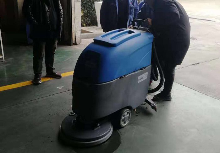 手推式智能洗地机清洁