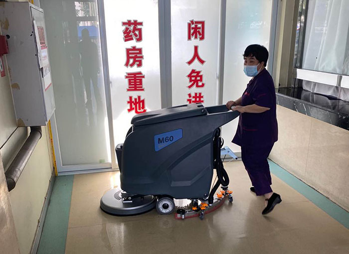 手推式洗地机重庆医院清洁